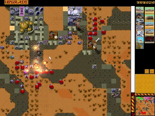 dune2 battle screenshot